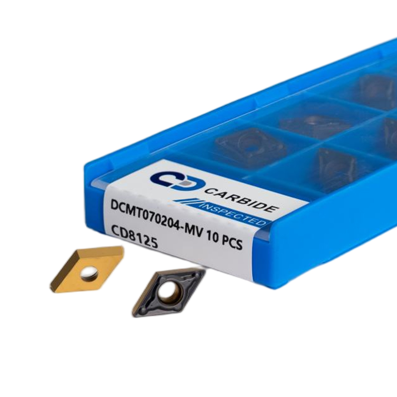 DCMT070204-MV DCMT070208-MV Lathe Turning Inserts