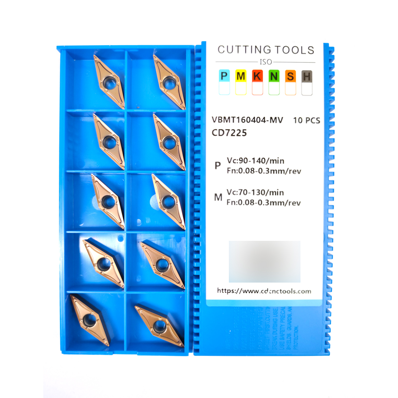 VBMT160404 VBMT160408 MV PVD Coated Carbide Insert