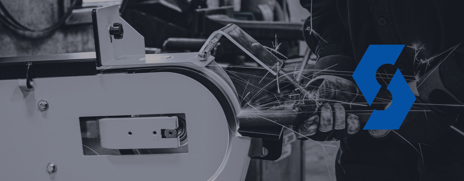 Ponceuse à bande sans centre pour l'industrie