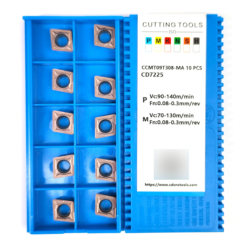 CCMT09T308-MA Carbide Turning Insert for Stainless Steel Machining