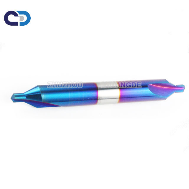 cnc Solid Carbide mills cuttings 60 Degree Center Drill