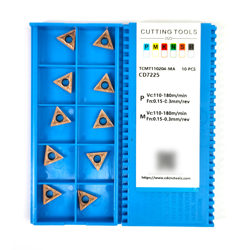 TCMT110204 MA PVD Coated Turning Insert for Stainless Steel