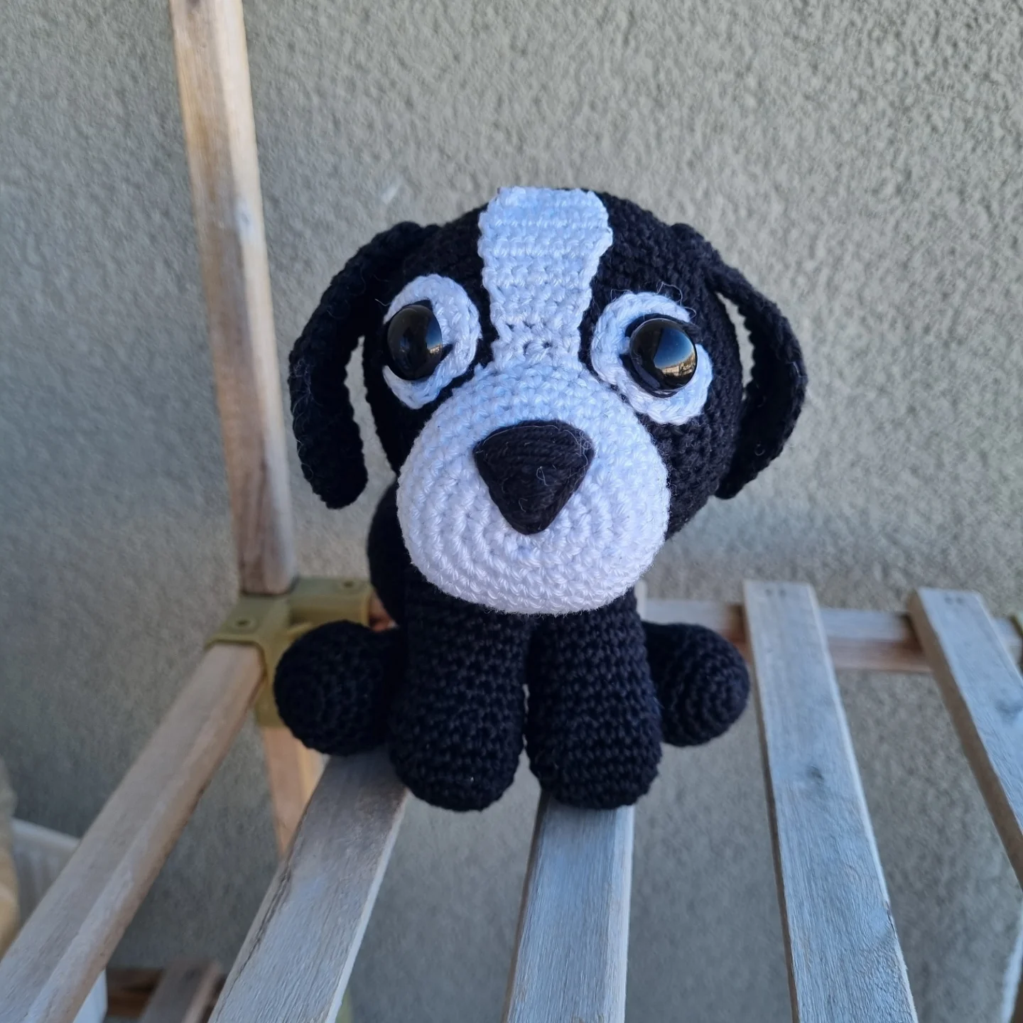 Handmade amigurumi cagnolino