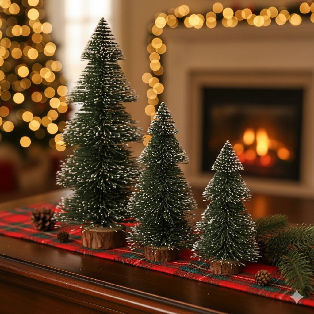 شجره خضراء مضيئه 