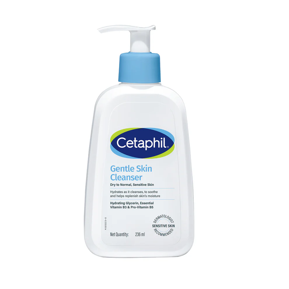Cetaphil Gentle Skin Cleanser 250ml Face & Body Wash Sensitive Dry Skin