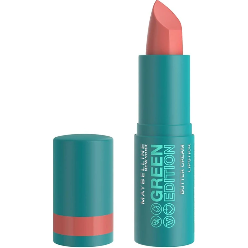 Maybelline Green Edition Butter Cream Lipstick 013 Shell