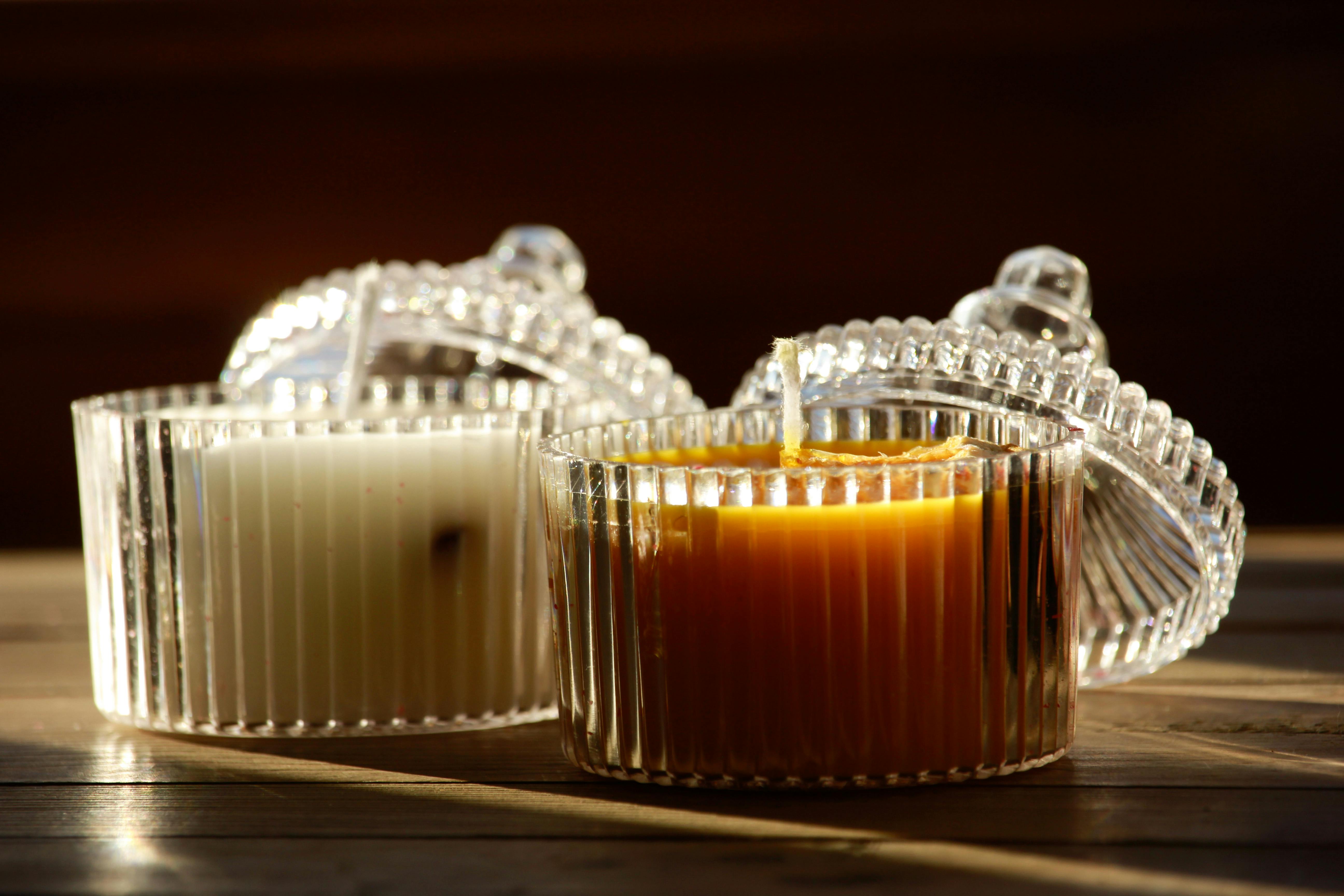 Αρωματικά κεριά σε φοντανίερες