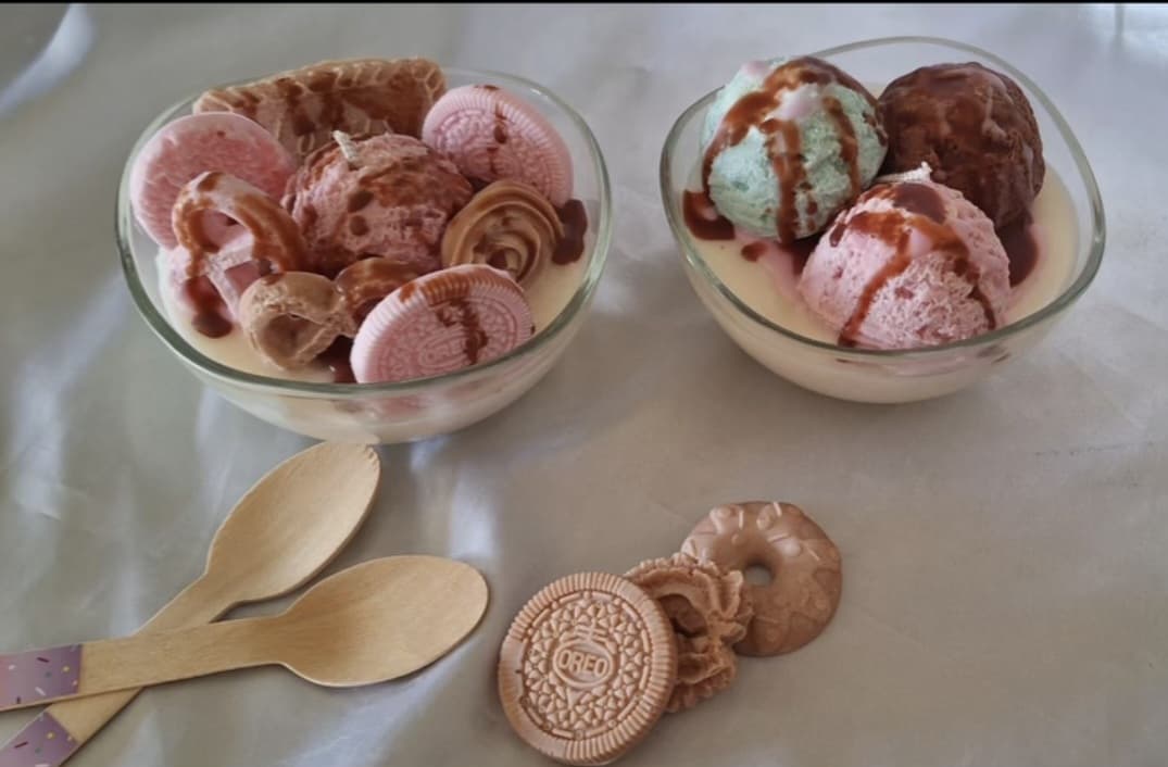 Φυτικό Κερί σε Μορφή Παγωτού