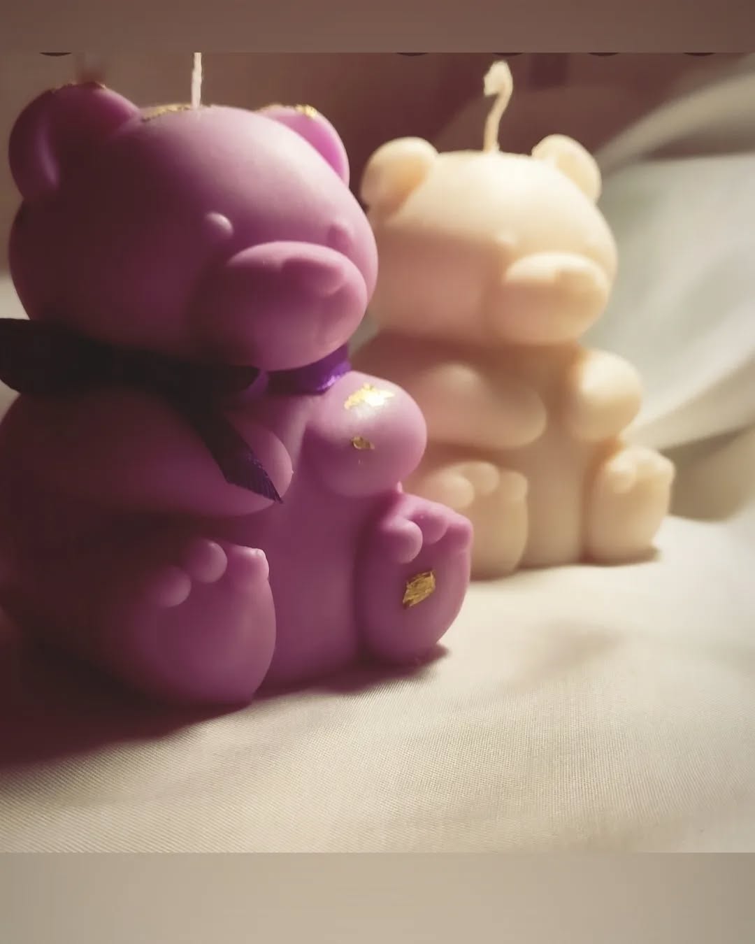 Κερί σε σχήμα αρκουδάκι