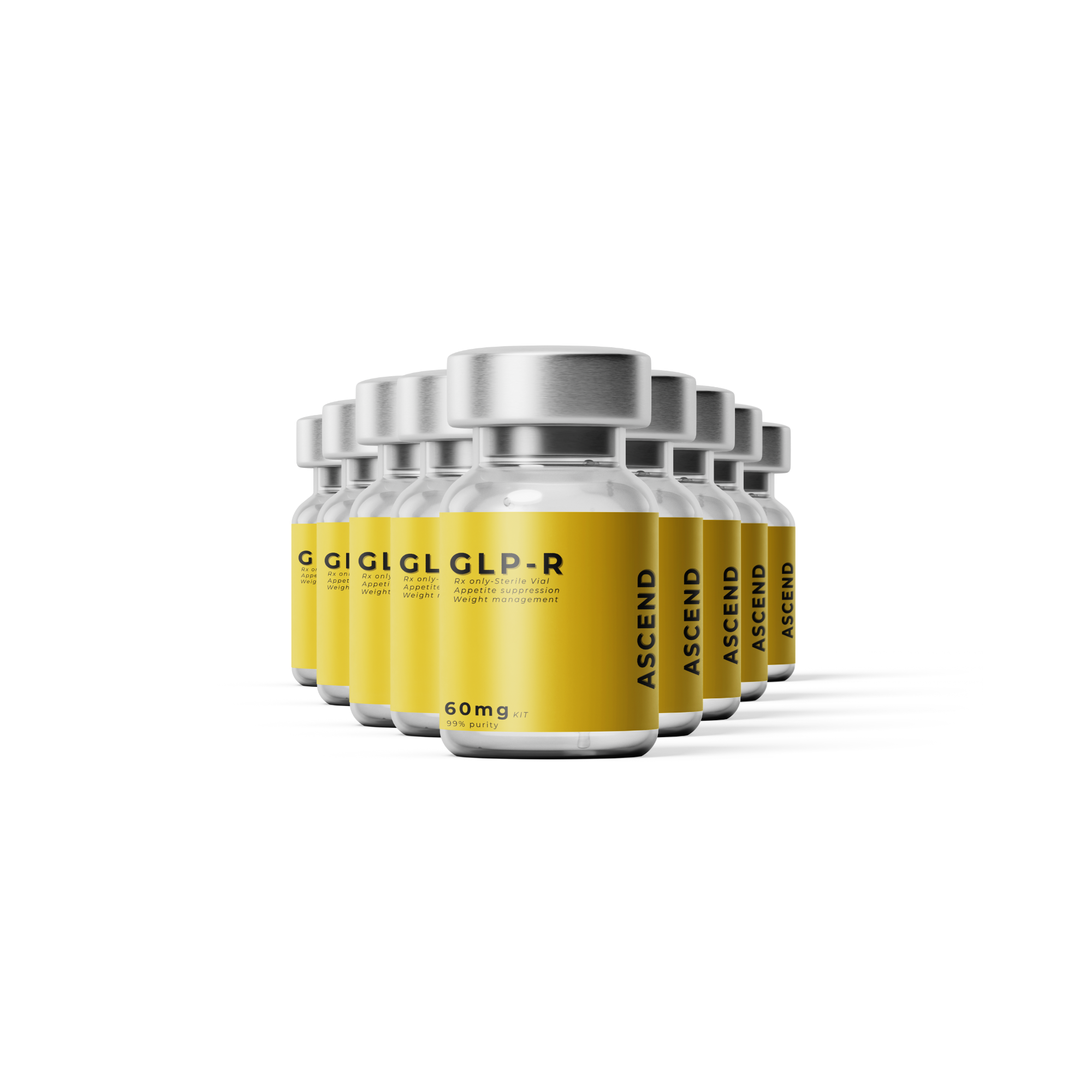 GLP-R 60mg 10 vials bundle