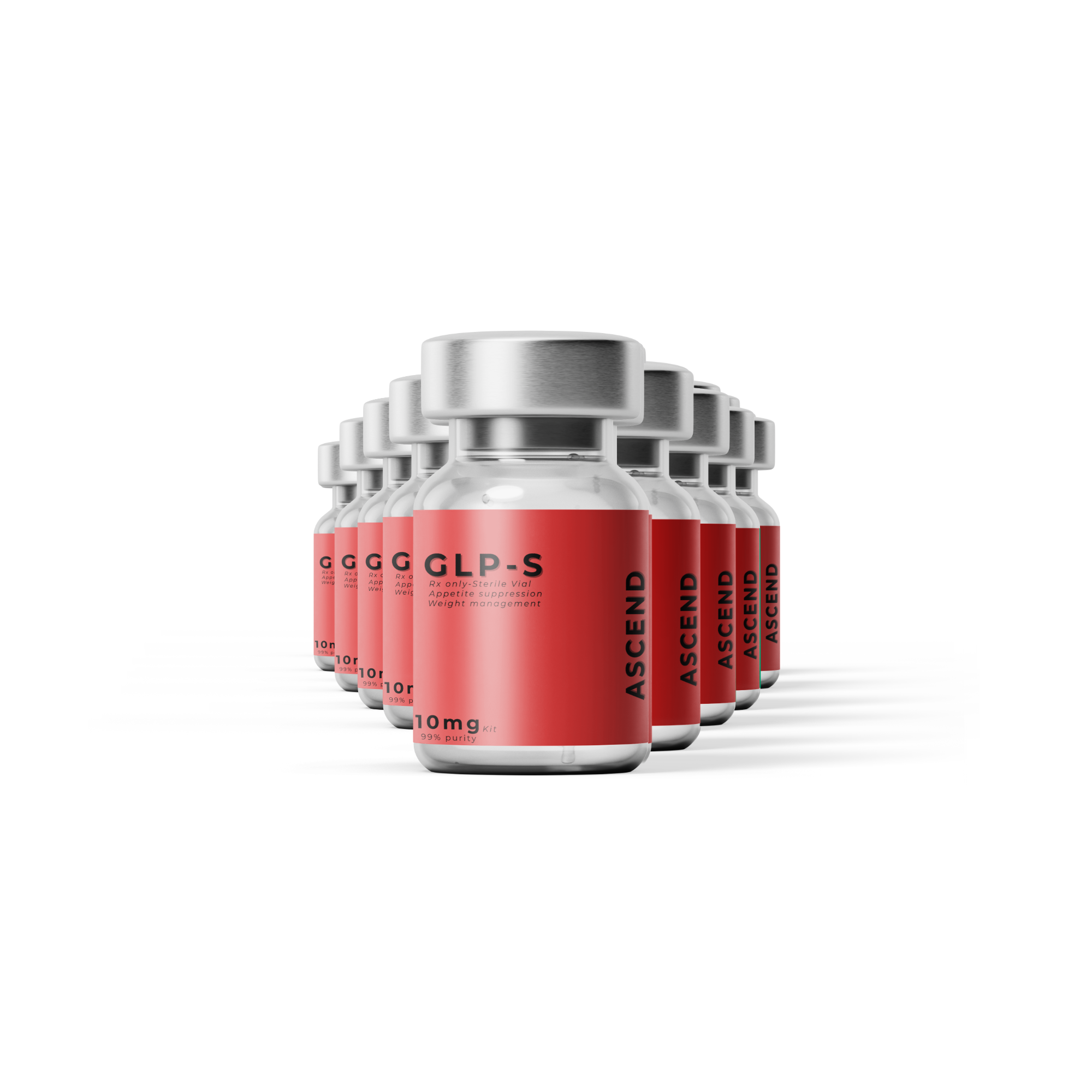 GLP-S 10mg 10 vials Bundle