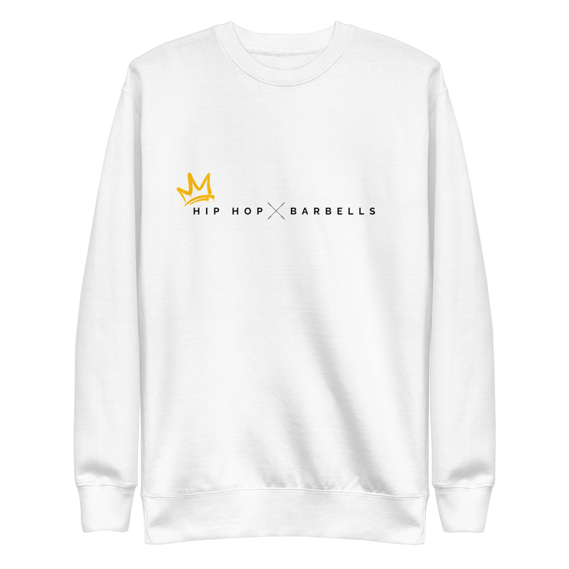 Hip Hop & Barbells Crown Crew Neck