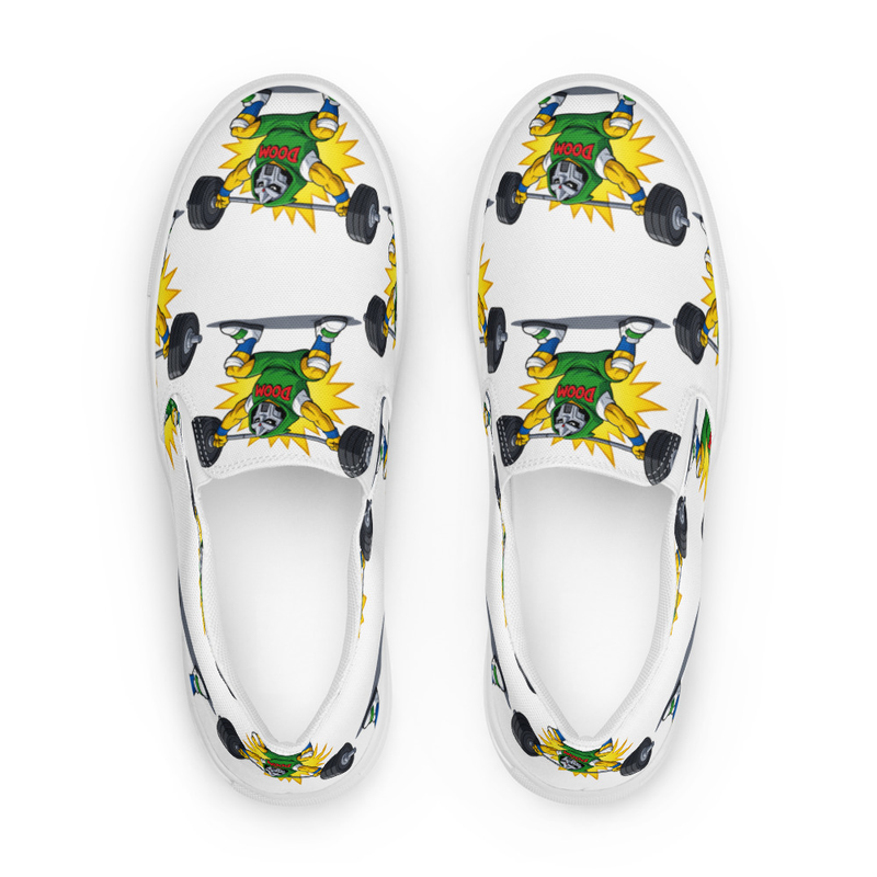 Doom Snatch World Record Holder's Men’s Slip-On Canvas Shoes
