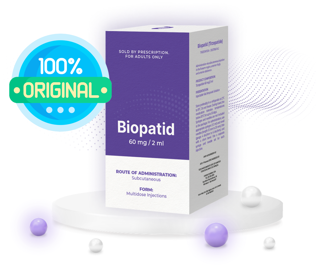 Biopatid (Биопатид) 60 mg / 2ml - Революция в контроле веса и сахара