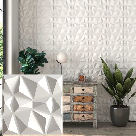 Matte 3D Wall Tiles