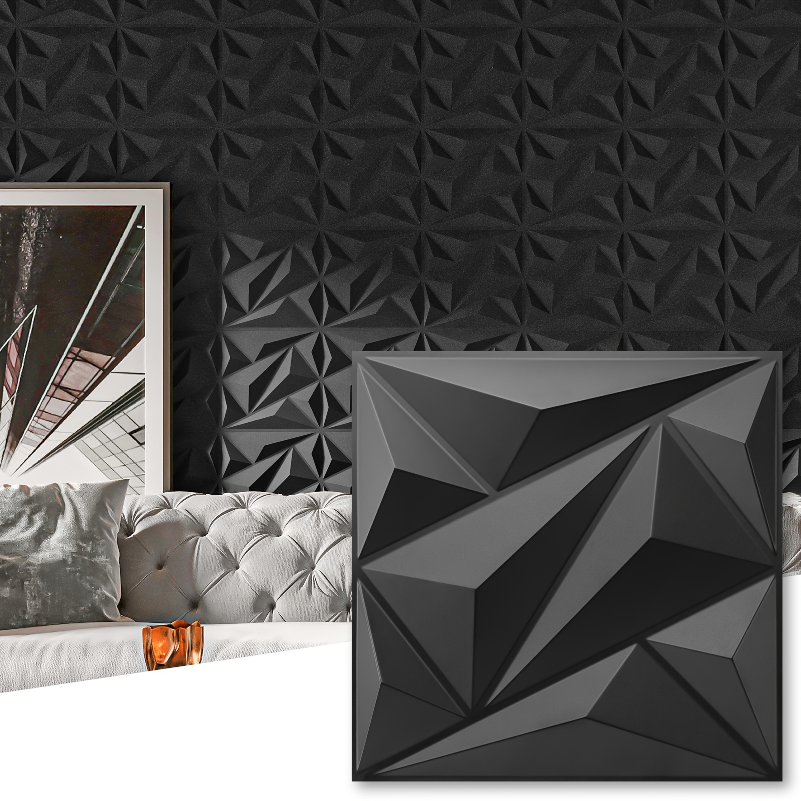 Matte 3D Wall Tiles