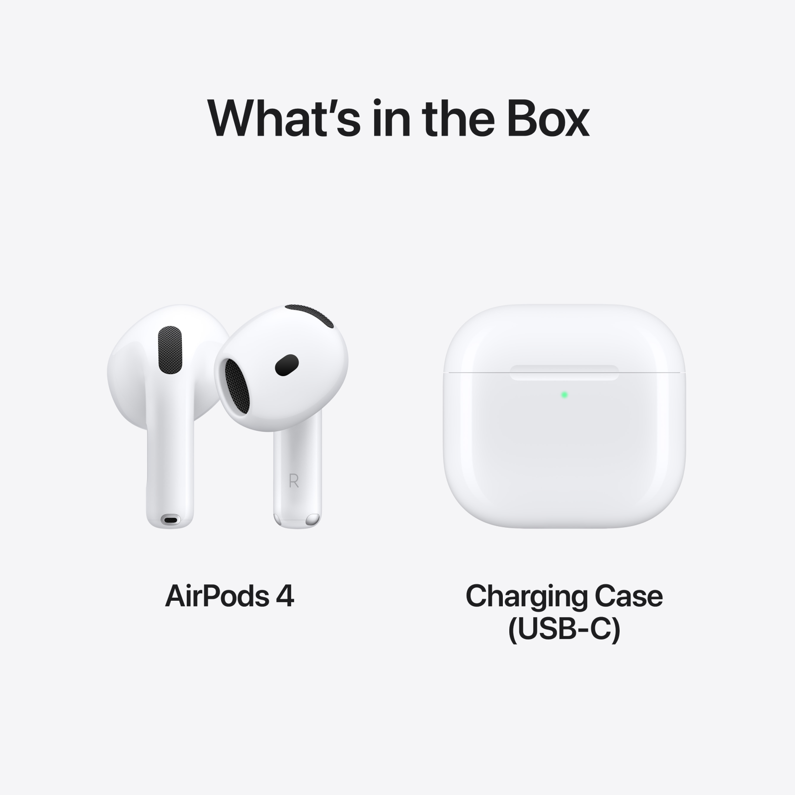 Apple AirPods 4 with Active Noise Cancellation System