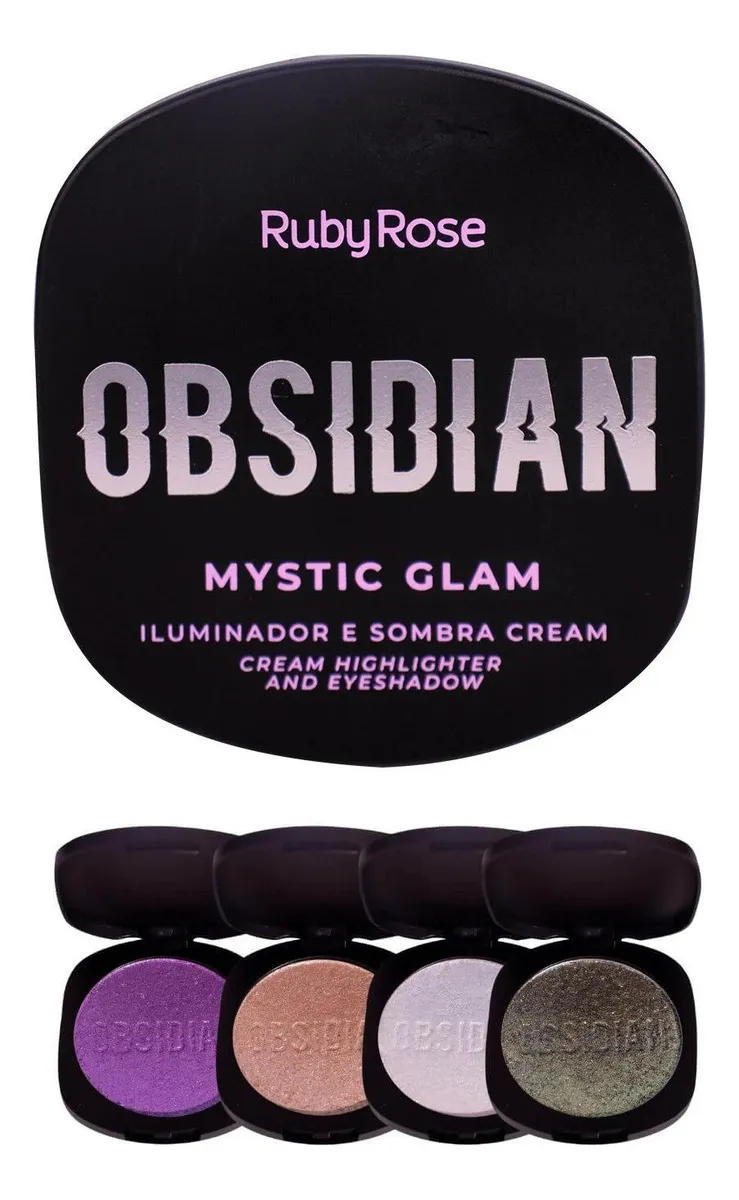 ILUMINADOR EN CREMA OBSIDIAN RUBY ROSE 