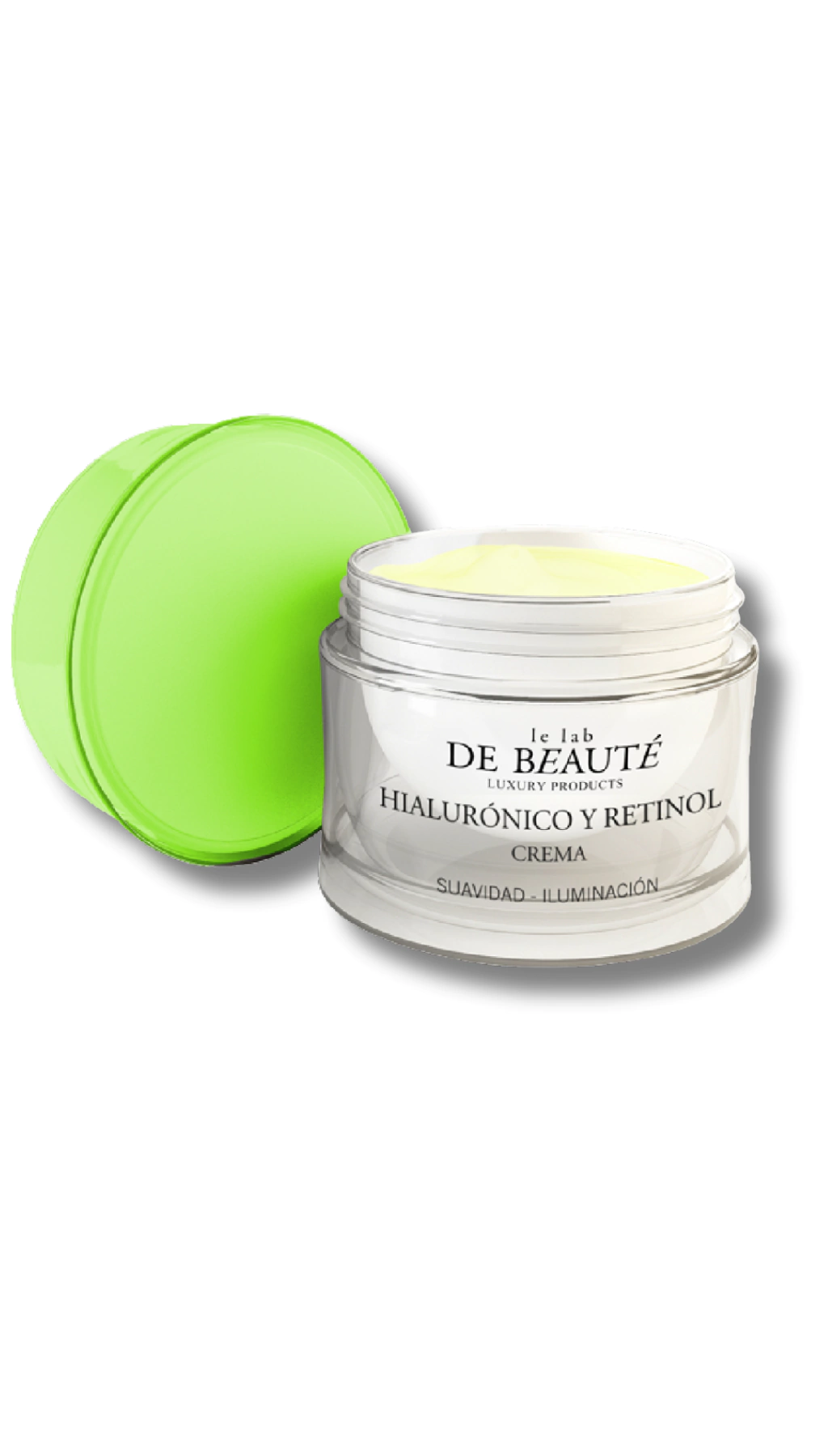 Crema con Ácido Hialurónico y Retinol