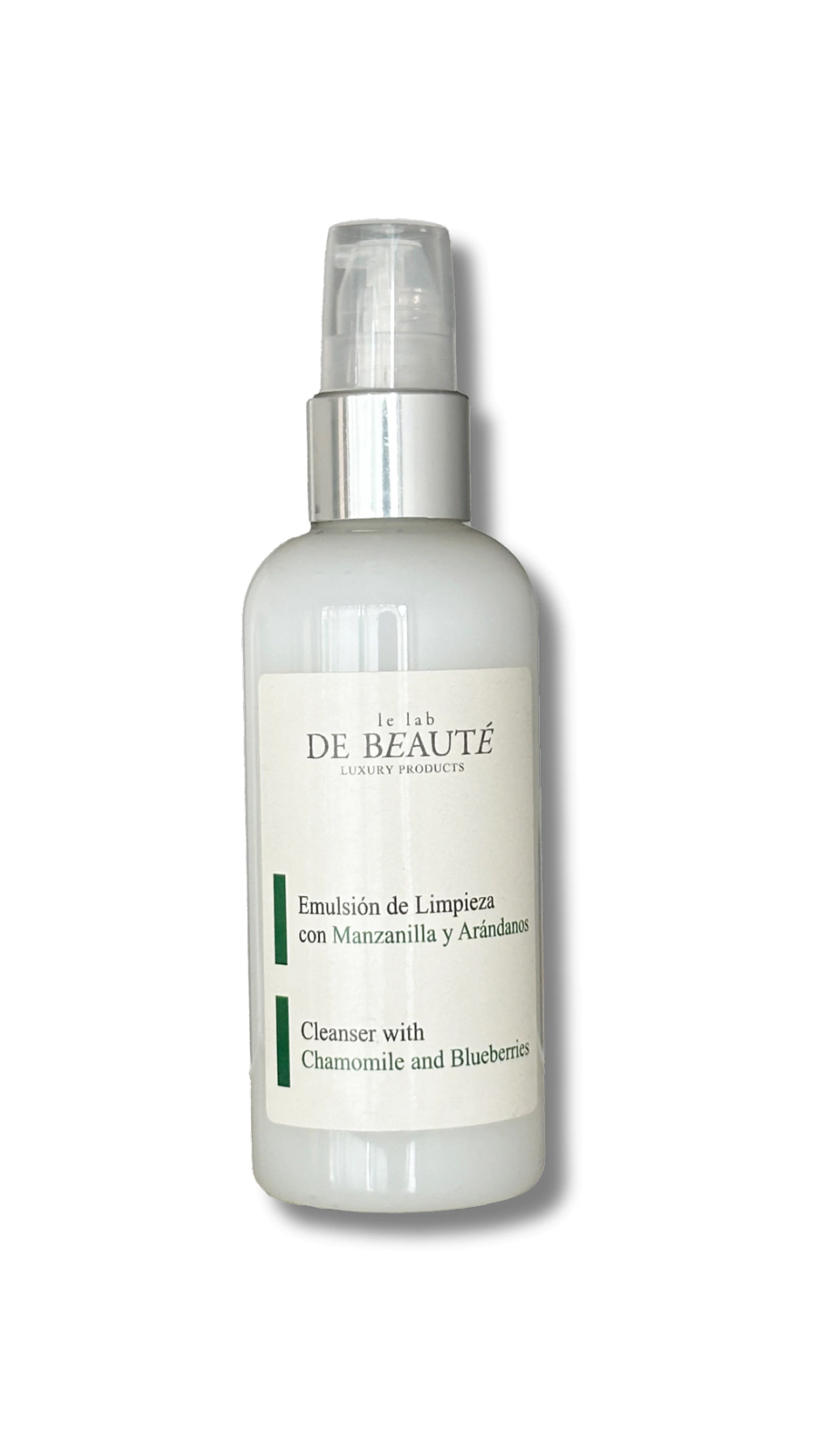 EMULSIÓN DE LIMPIEZA CON MANZANILLA Y ARÁNDANOS