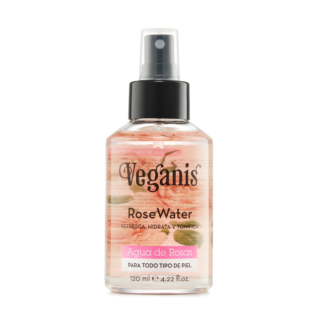 VEGANIS AGUA DE ROSA X 120ML