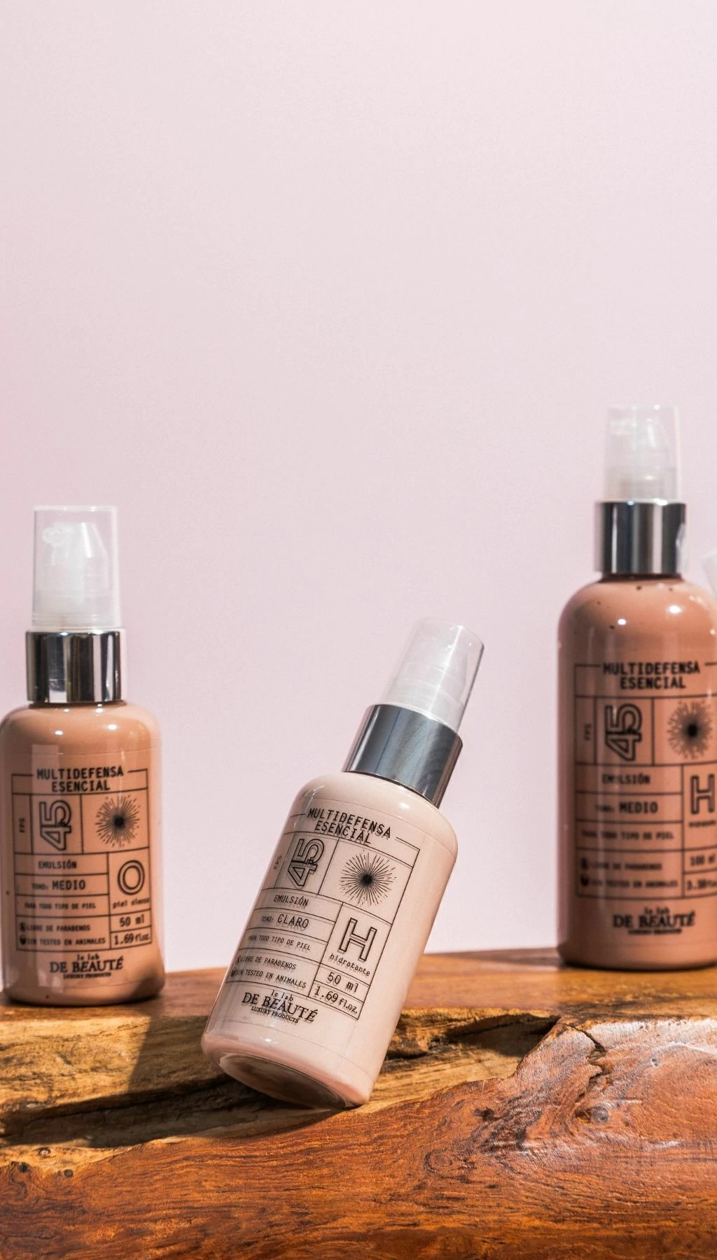 Protección Solar FPS 45 Versión: Efecto Tensor - COLOR OSCURO