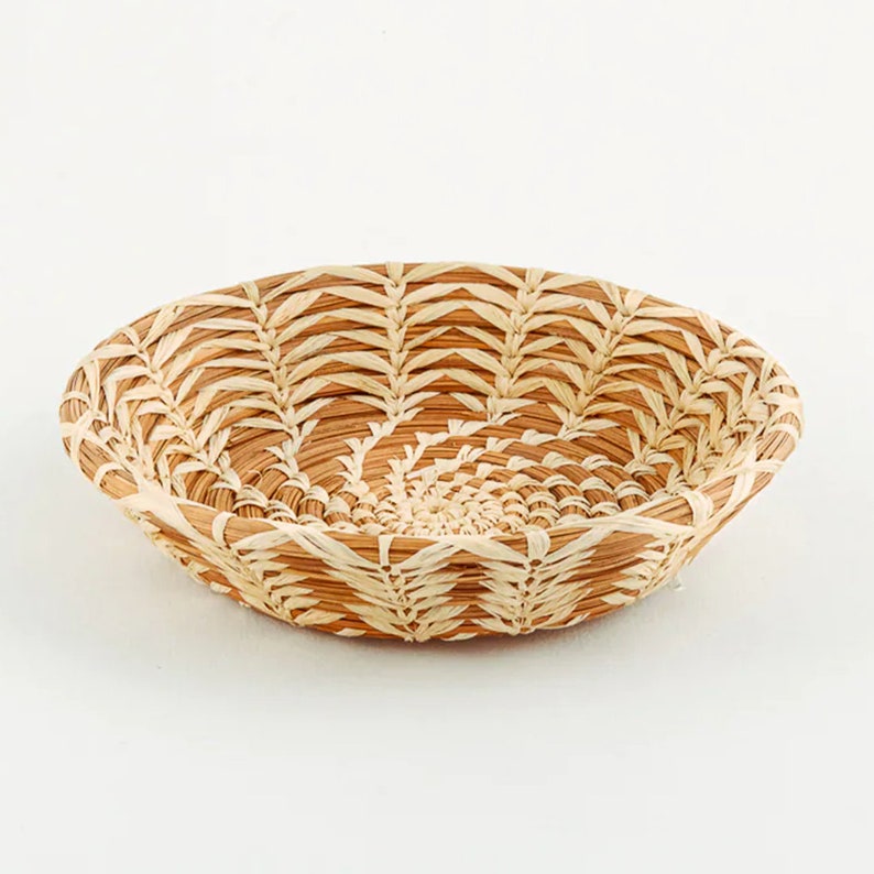 Small Catarina Basket Round Tray