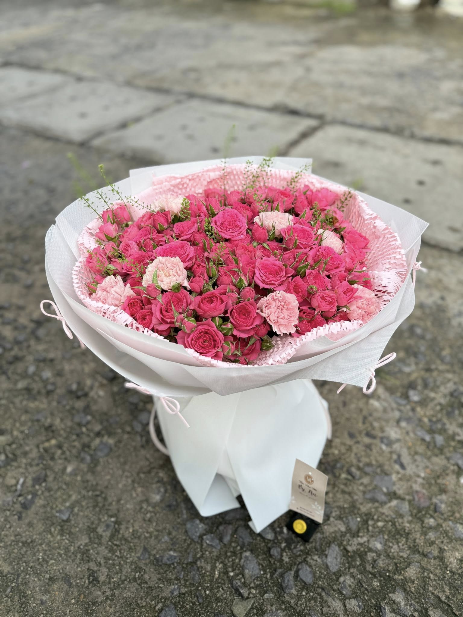 Pink Rosy Flower Bouquet