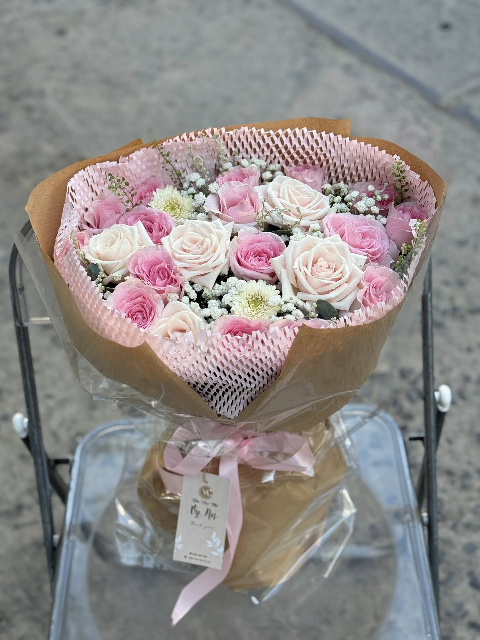 Pink Rose Bouquet
