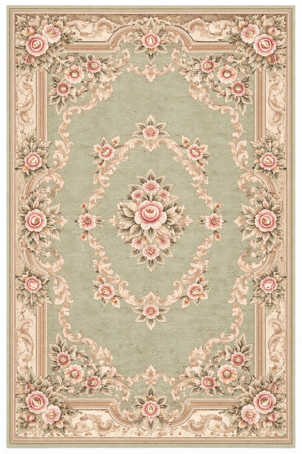 Floral Vintage Area Rug