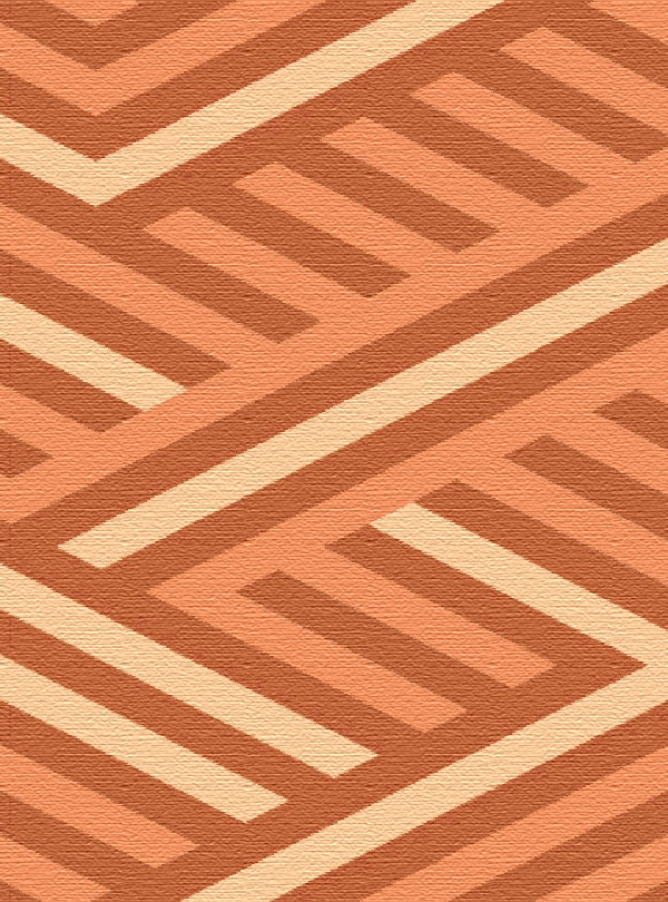 Red Color Modern Area Rug for all Floors