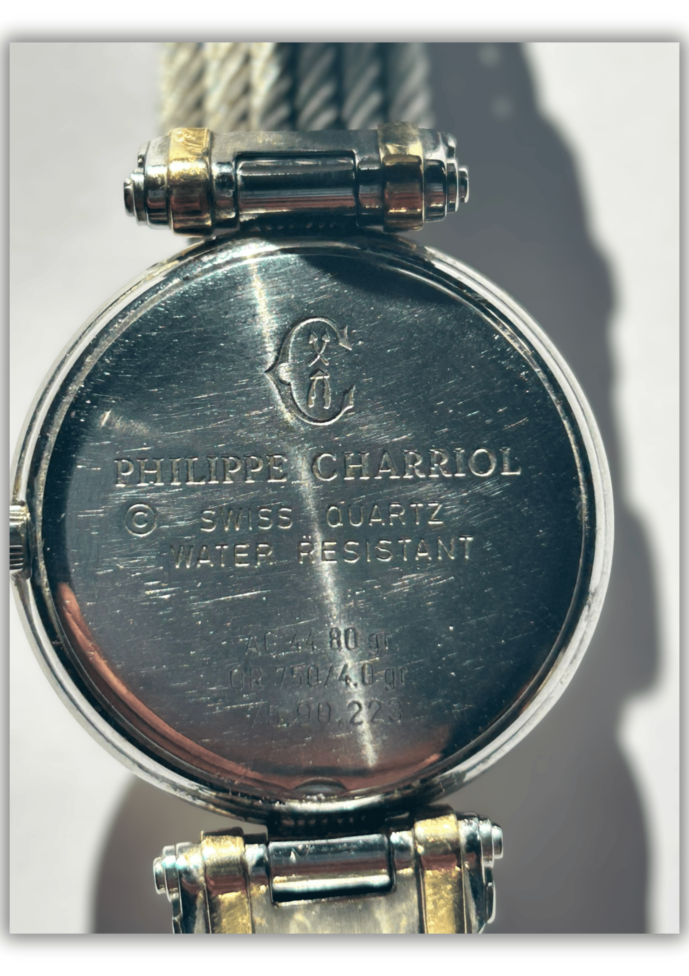 Original Philippe Charriol Armbanduhr aus der Schweiz.
