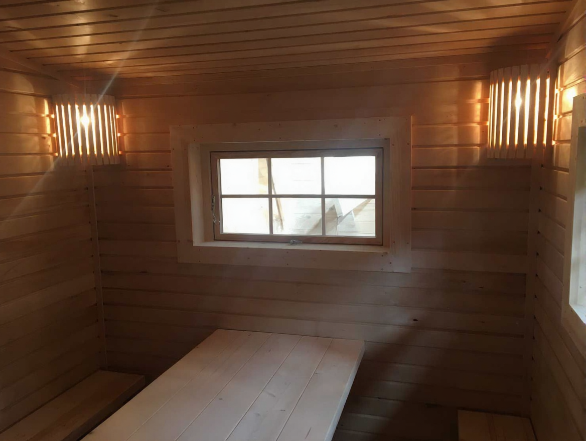 Sauna + Voorruimte
