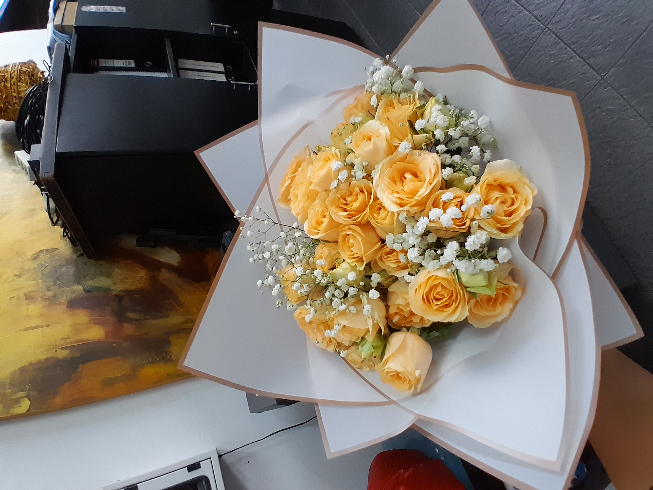 Yellow Rose Bouquet