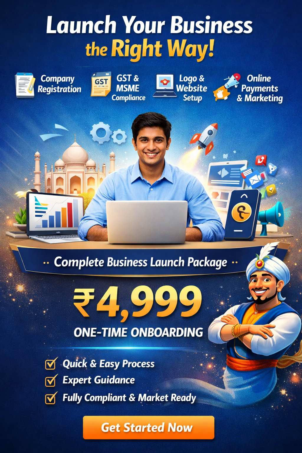 CountryGenie Business Launch Pack
