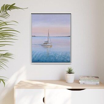 ‘Ferry Floss Friday’ - Oil Painting, 60 x 50cm canvas