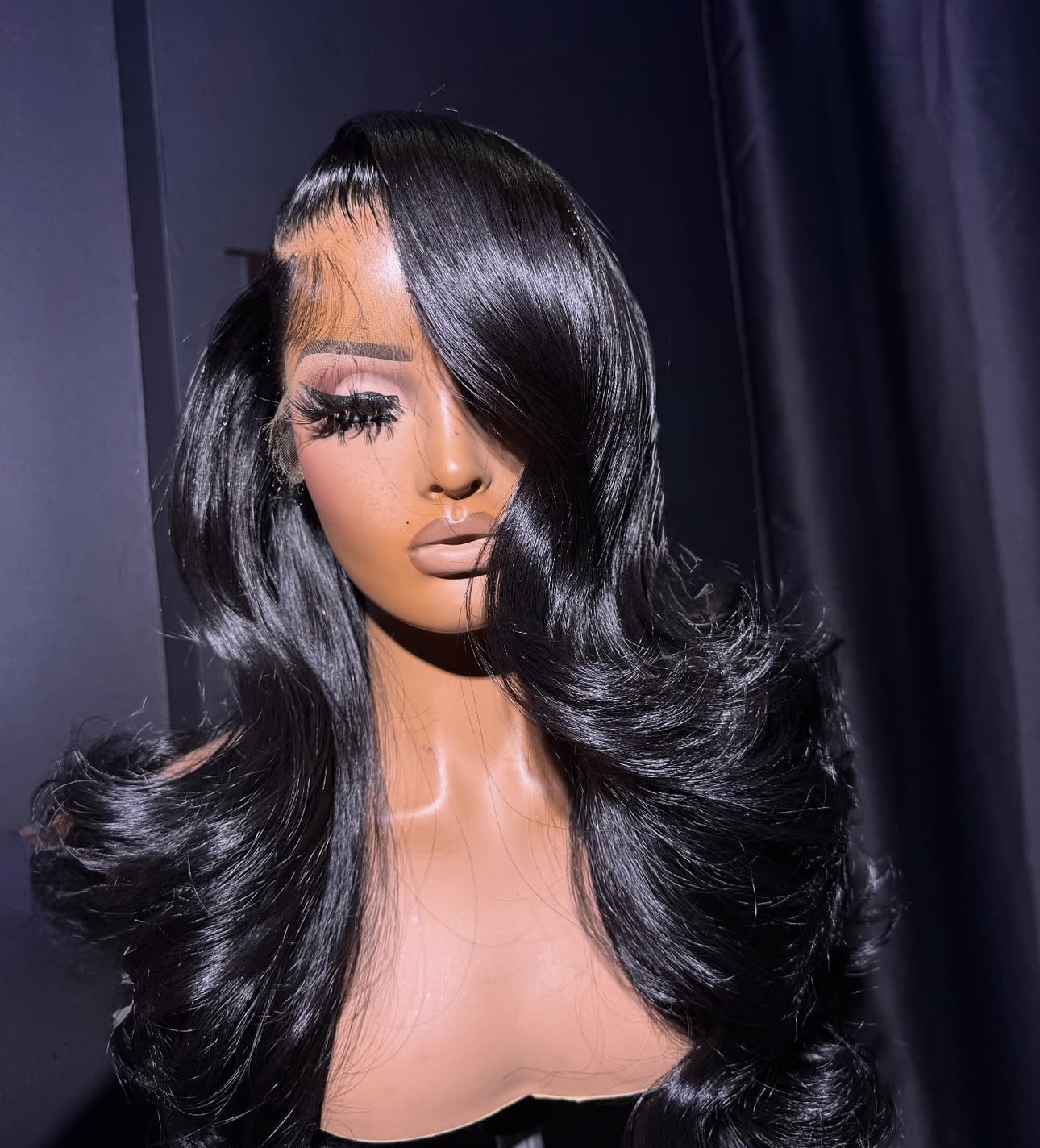 Luxury Black Wig 13X4