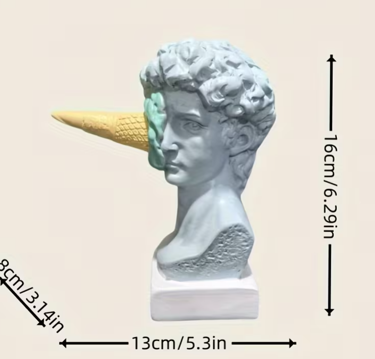 Harzskulptur von David