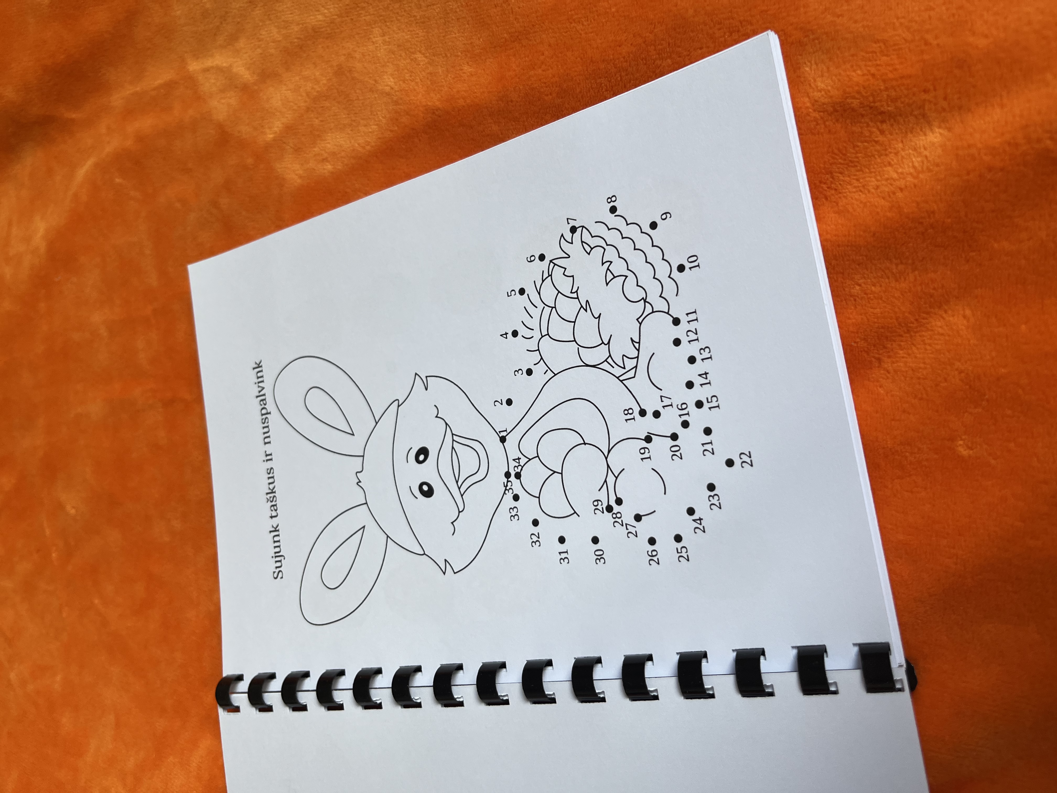 Velykų spalvinimo knygutė