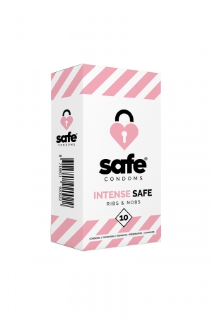 10 préservatifs Safe Intense