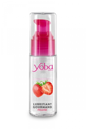 Lubrifiant parfumé fraise 50ml - Yoba