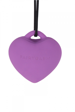 Stimulateur pendentif PleasureStone violet - FairyGasm