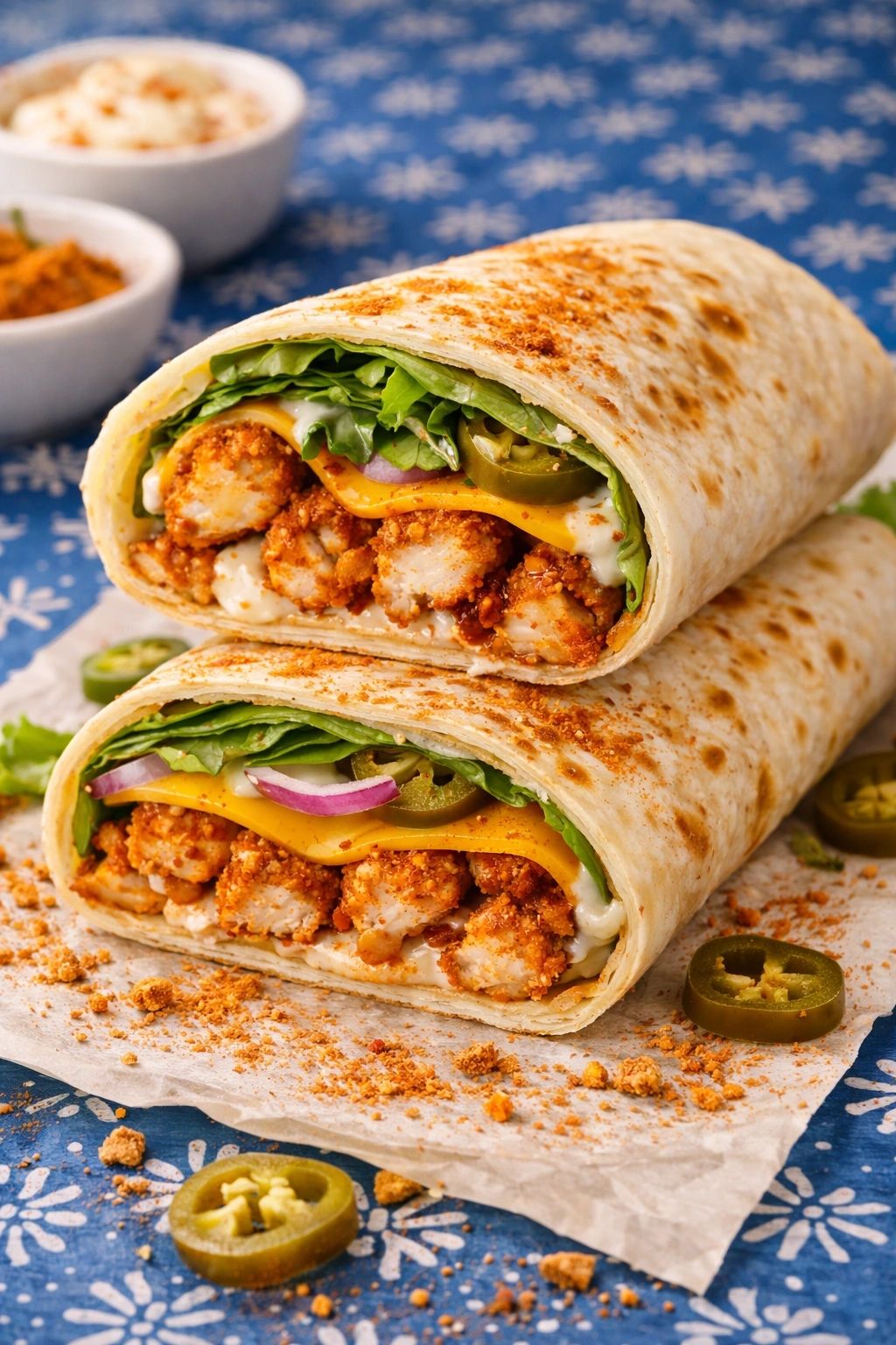 CAJUN CHICKEN WRAP