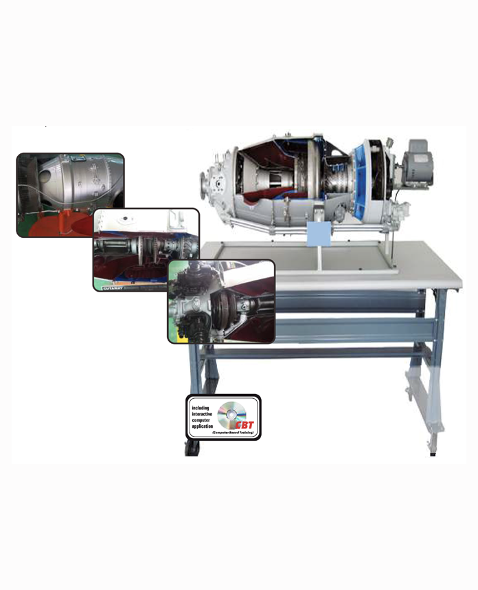 Cutaway Engine Turboprop PT6