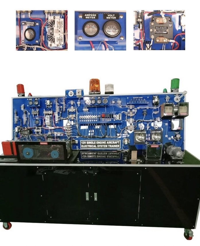 12 V Aircraft Electrical System Trainer