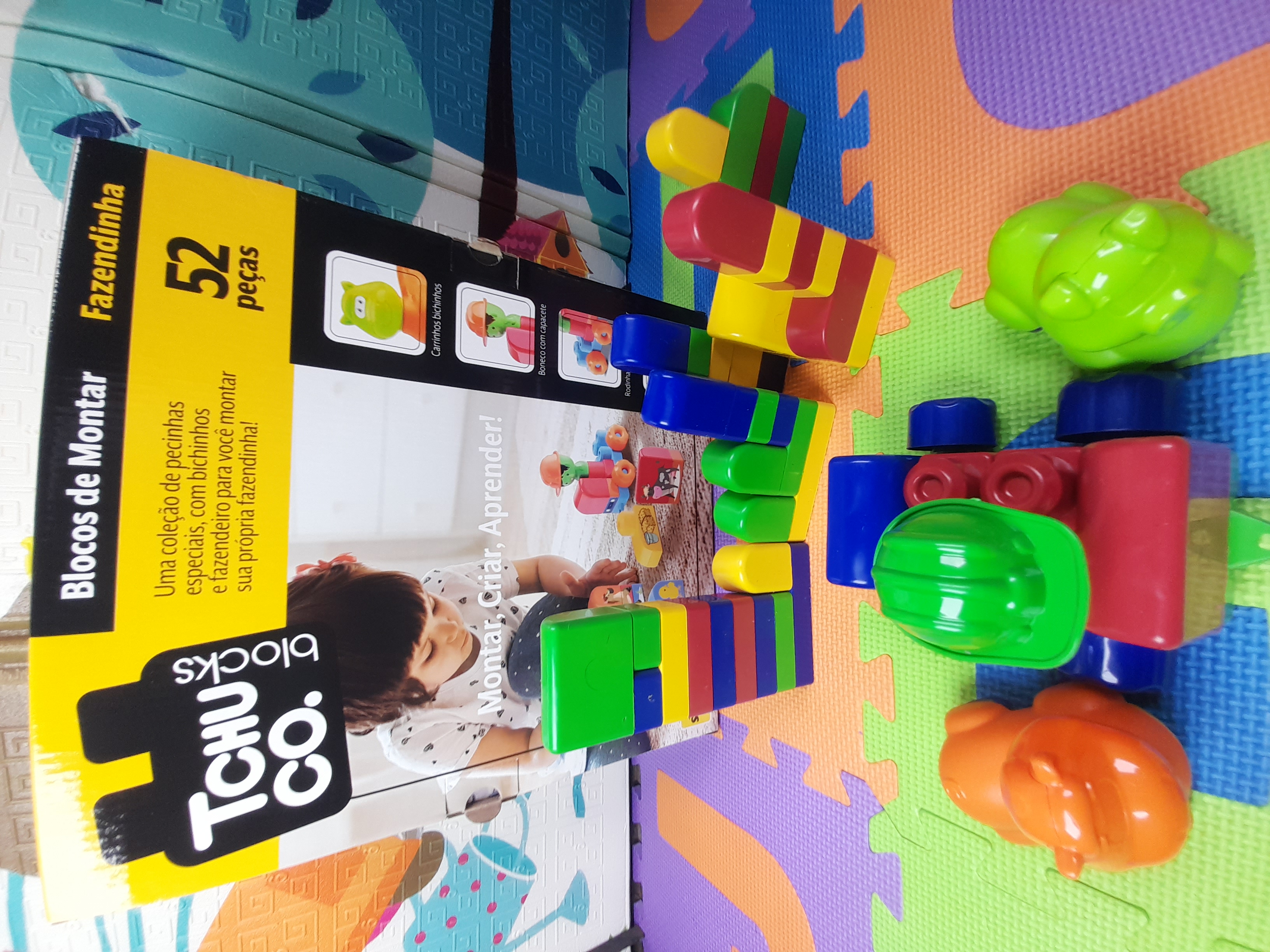 Blocos de Montar Tchuco 52 piezas