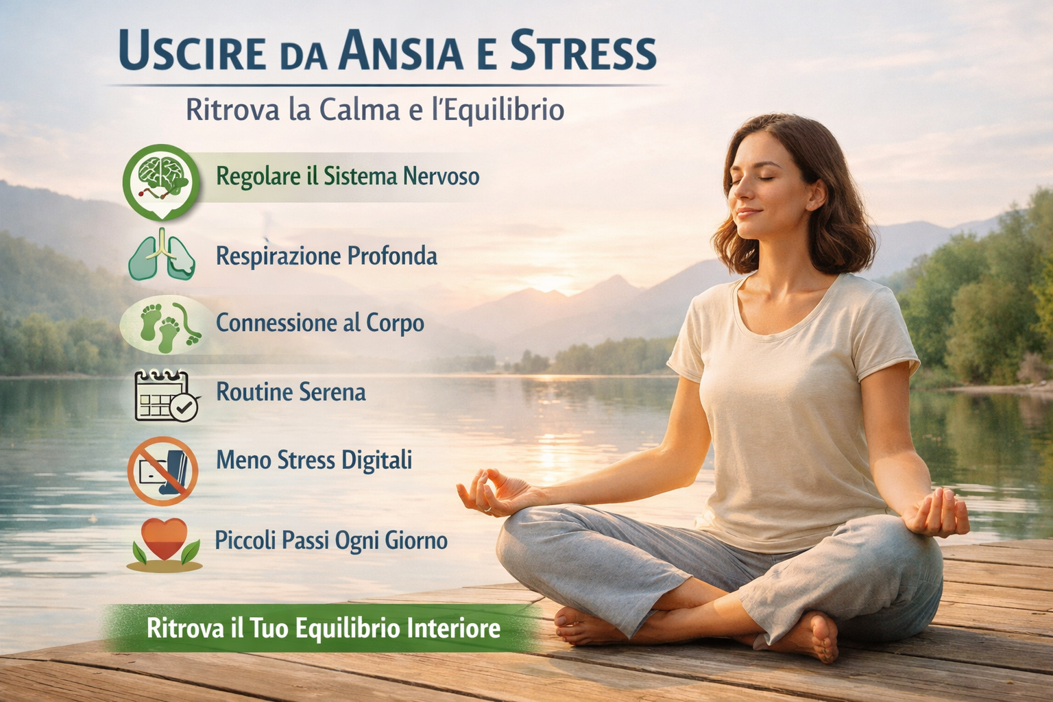 Come Ridurre Ansia e Stress in Modo Naturale