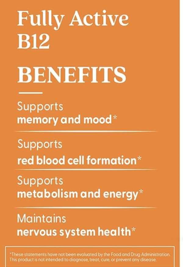 Doctor's Best Fully Active B12