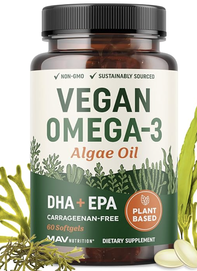 Vegan Omega-3 Aceite de Algas
