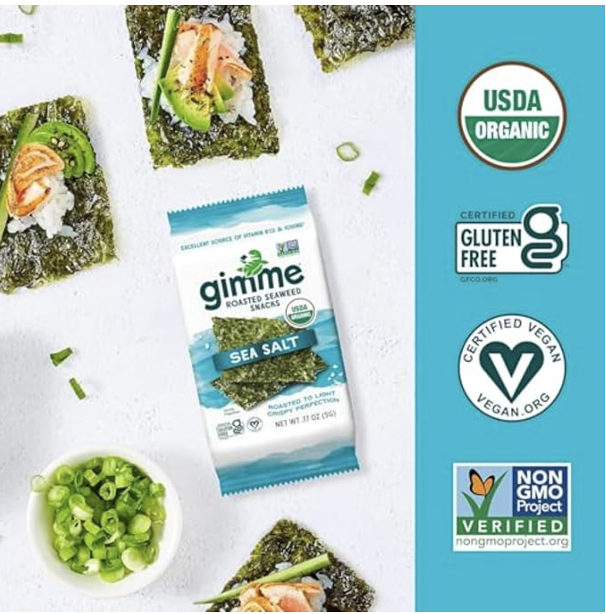 GimMe Snacks de Alga Marina